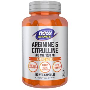 Arginin & Citrullin – 120 Vcaps – Nuvalia