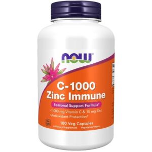 C-1000 Zinc Immune – 180 Vcaps – Nuvalia
