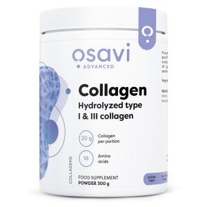 Kollagenpeptide – hydrolysiert, Typ 1 und 3 – 300 g – Nuvalia
