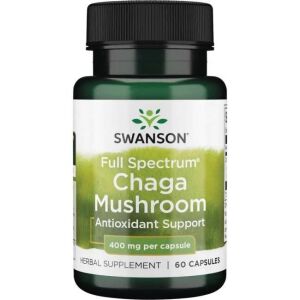 Chaga-Pilz mit vollem Spektrum