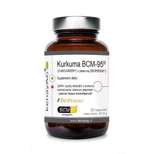 KENAY Curcumin BCM-95 with Piperine (60 caps) - Nuvalia