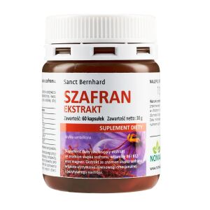 KRAUTERHAUS SANCT BERNHARD Saffron Nerve Capsules (60 caps) - Nuvalia