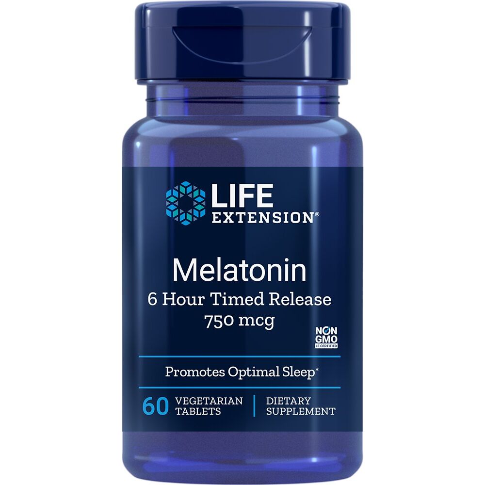 Melatonin mit 6-stündiger zeitverzögerter Freisetzung