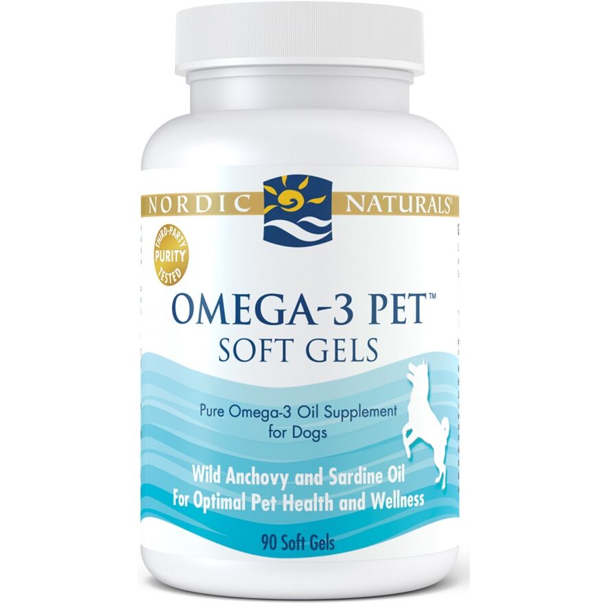 Omega-3 für Haustiere – 90 Weichkapseln – Nuvalia