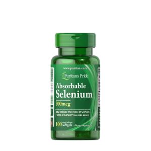 Puritan's Pride Resorbierbares Selen 200 mcg (100 Softgels) – Nuvalia