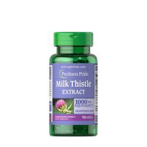 Puritans Pride Mariendistel-Extrakt 4:1, 1000 mg (Silymarin) (90 Softgels) – Nuvalia