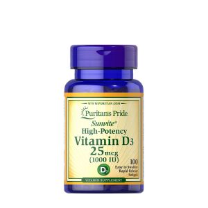 Puritan's Pride Vitamin D3 1000 IE (100 Softgels) – Nuvalia