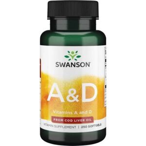 Vitamine A und D – 250 Softgels – Nuvalia