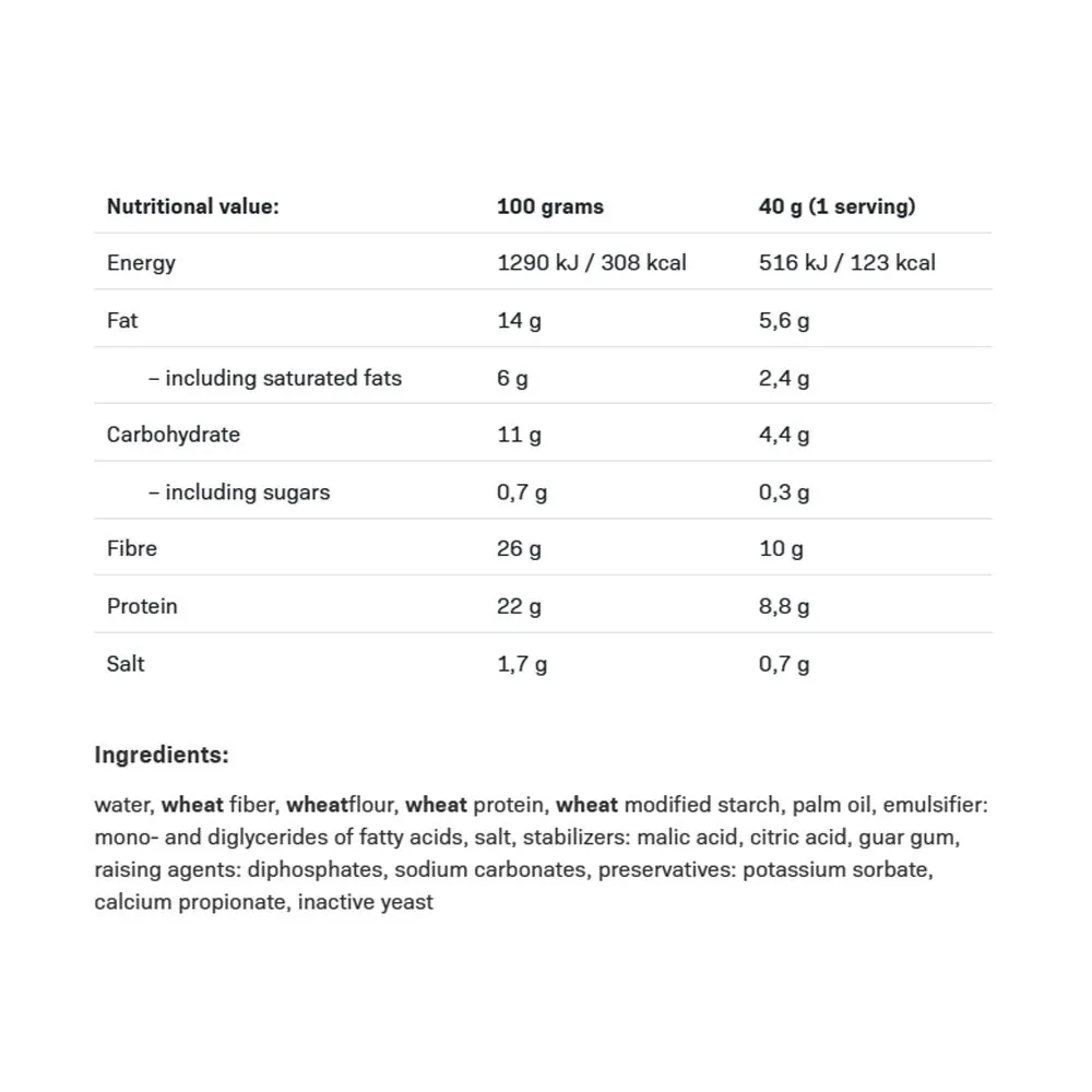 ALLNUTRITION Fitking Delicious High Protein Keto Wrap (240 g) – Bild 2