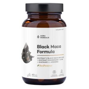AURA HERBALS Black Maca Formula (60 Kapseln) – Viking Supplements