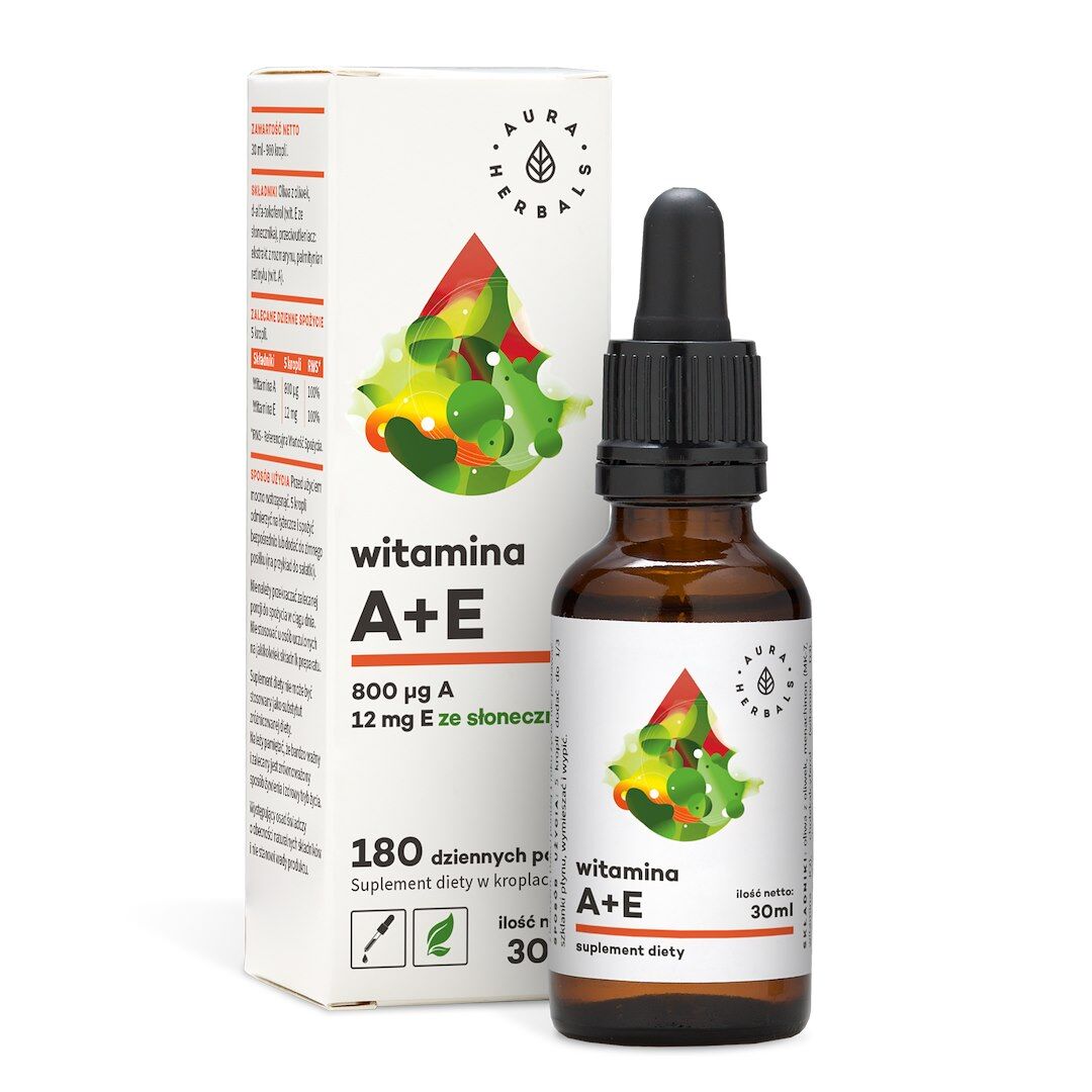 AURA HERBALS Vitamin A + E (30 ml / 1 fl. oz.) – Viking Supplements