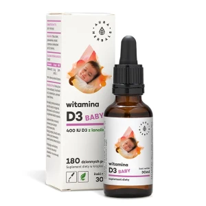 AURA HERBALS Vitamin D3 400 IE für Babys (30 ml / 1 fl. oz.) – Viking Supplements