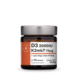 AURA HERBALS Vitamin D3 + K2 + Zink + Selen (90 Tabletten) – Viking Supplements