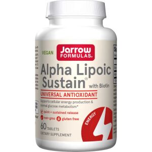 Alpha-Liponsäure Sustain mit Biotin – 120 Tabletten – Viking Supplements