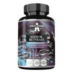 Apollo's Hegemony – Mikroverkapseltes Natriumbutyrat – 240 Vcaps – Viking Supplements