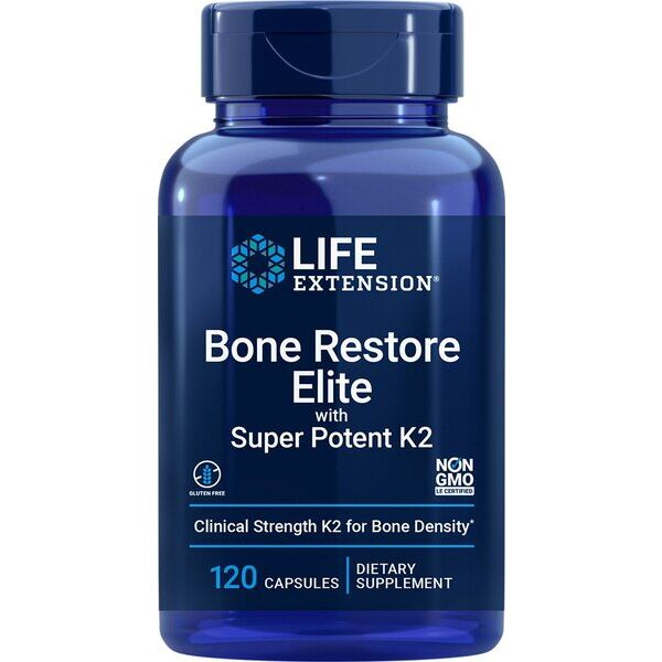 Bone Restore Elite mit hochwirksamem Vitamin K2 – 120 Kapseln – Viking Supplements