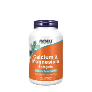 Kalzium & Magnesium mit Vitamin D und Zink – 240 Softgels – Viking Supplements