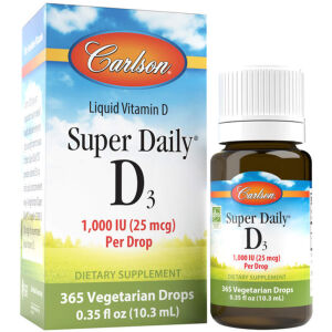 Carlson Labs Super Daily D3 1000 IE 10,3 ml – Viking Supplements