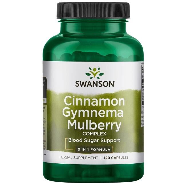 Zimt-Gymnema-Maulbeer-Komplex – 120 Kapseln – Viking Supplements