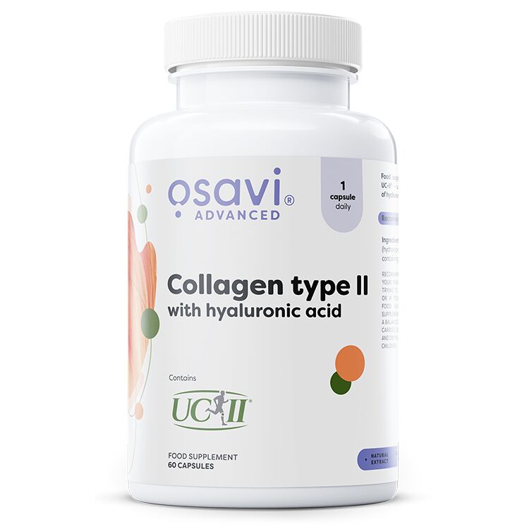 Kollagen Typ II mit Hyaluronsäure – 60 Kapseln – Viking Supplements