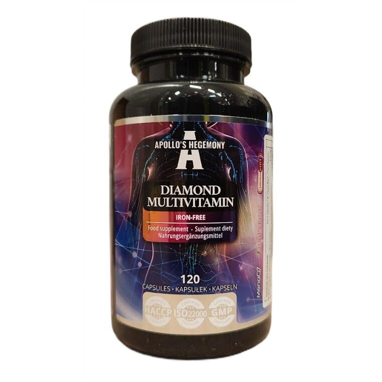 Diamond Multivitamin ohne Eisen – 120 Vcaps – Viking Supplements