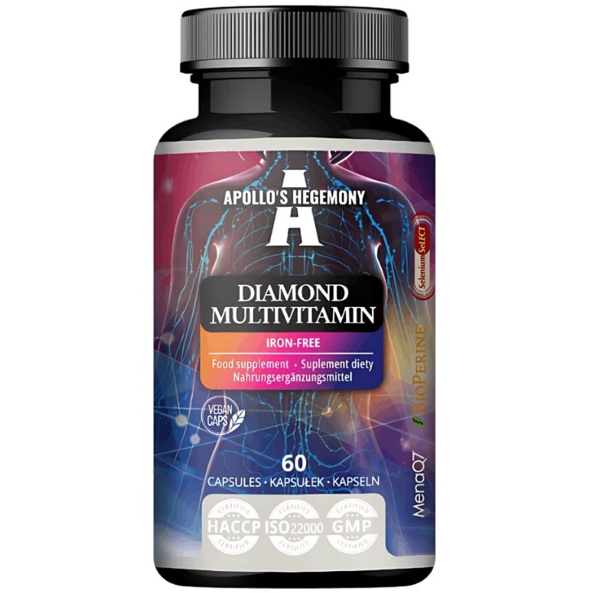 Diamond Multivitamin ohne Eisen – 60 Vcaps – Viking Supplements