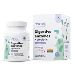 Verdauungsenzyme + Probiotika – 60 vegane Kapseln – Viking Supplements