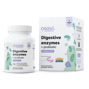 Verdauungsenzyme + Probiotika – 60 vegane Kapseln – Viking Supplements