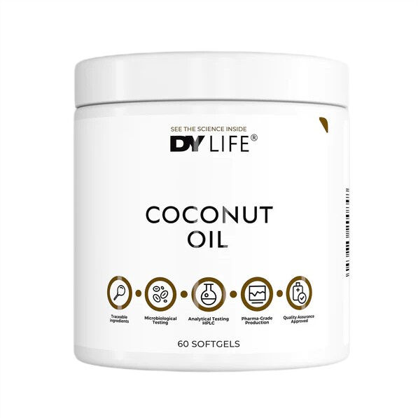 Dorian Yates – DY LIFE Kokosöl – 60 Softgels – Viking Supplements