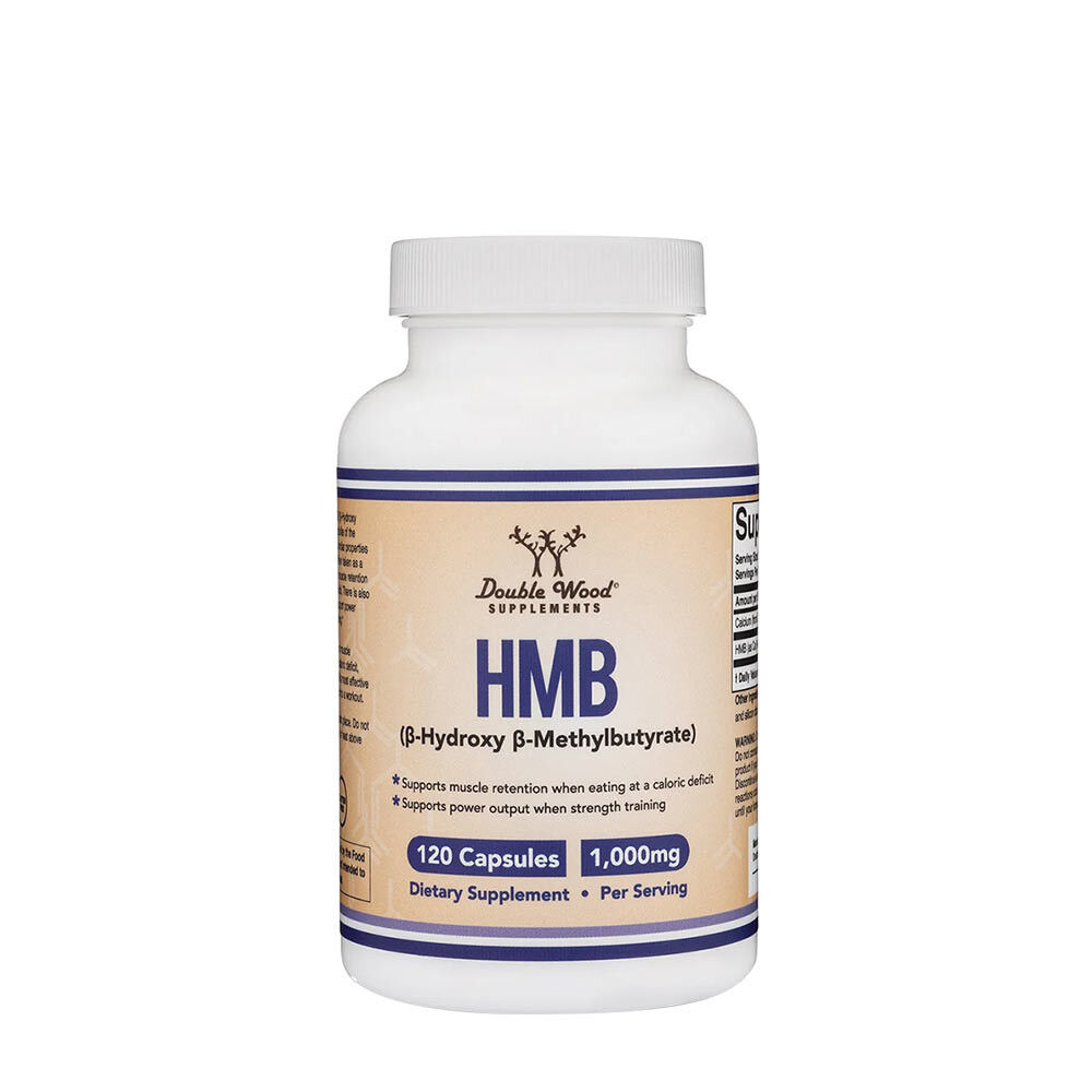 Double Wood Nahrungsergänzungsmittel HMB (120 Kapseln) – Viking Supplements