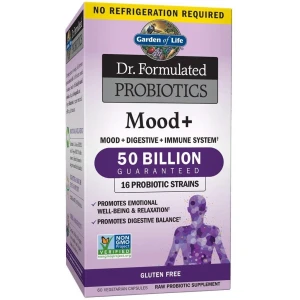 Dr. Formulated Probiotics Mood+ – 60 V-Caps – Viking Supplements