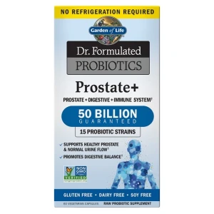 Dr. Formulated Probiotics Prostate+ – 60 Vcaps – Viking Supplements