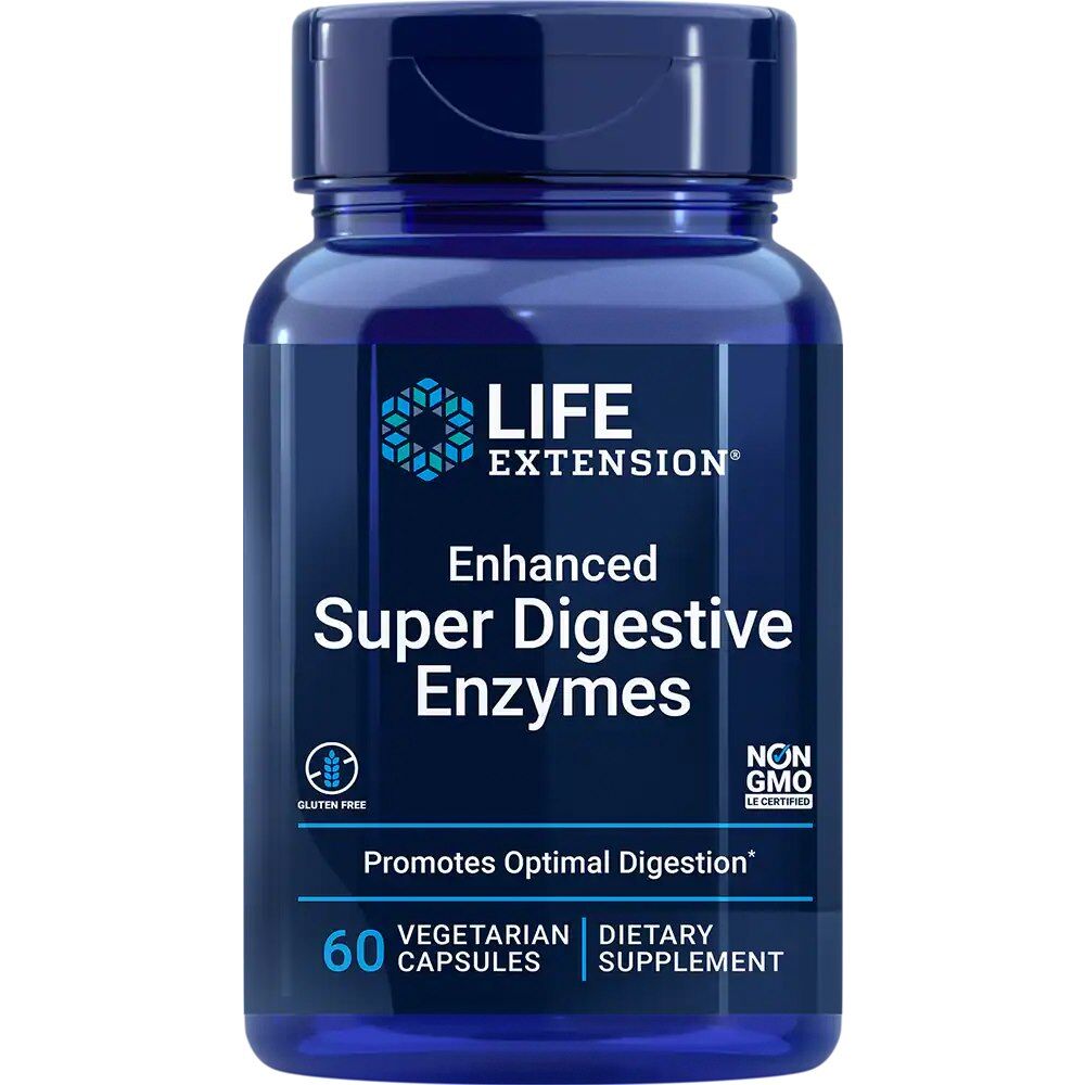 Verstärkte Super-Verdauungsenzyme – 60 Vcaps – Viking Supplements