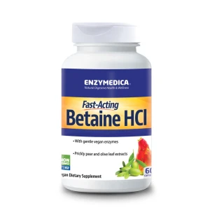 Enzymedica Betain-HCl 600 mg, 60 Kapseln – Viking Supplements