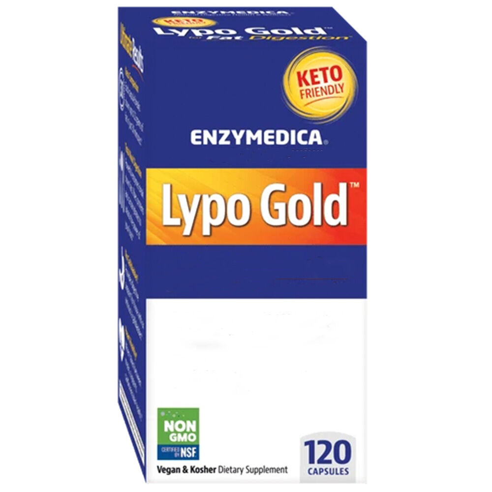 Enzymedica Lypo Gold 120 Kapseln – Viking Supplements