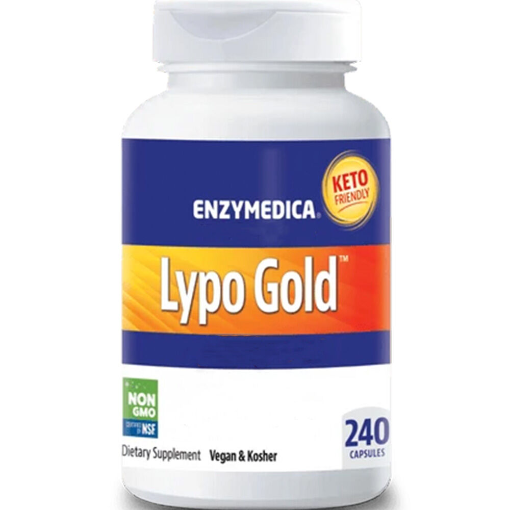 Enzymedica Lypo Gold 240 Kapseln – Viking Supplements