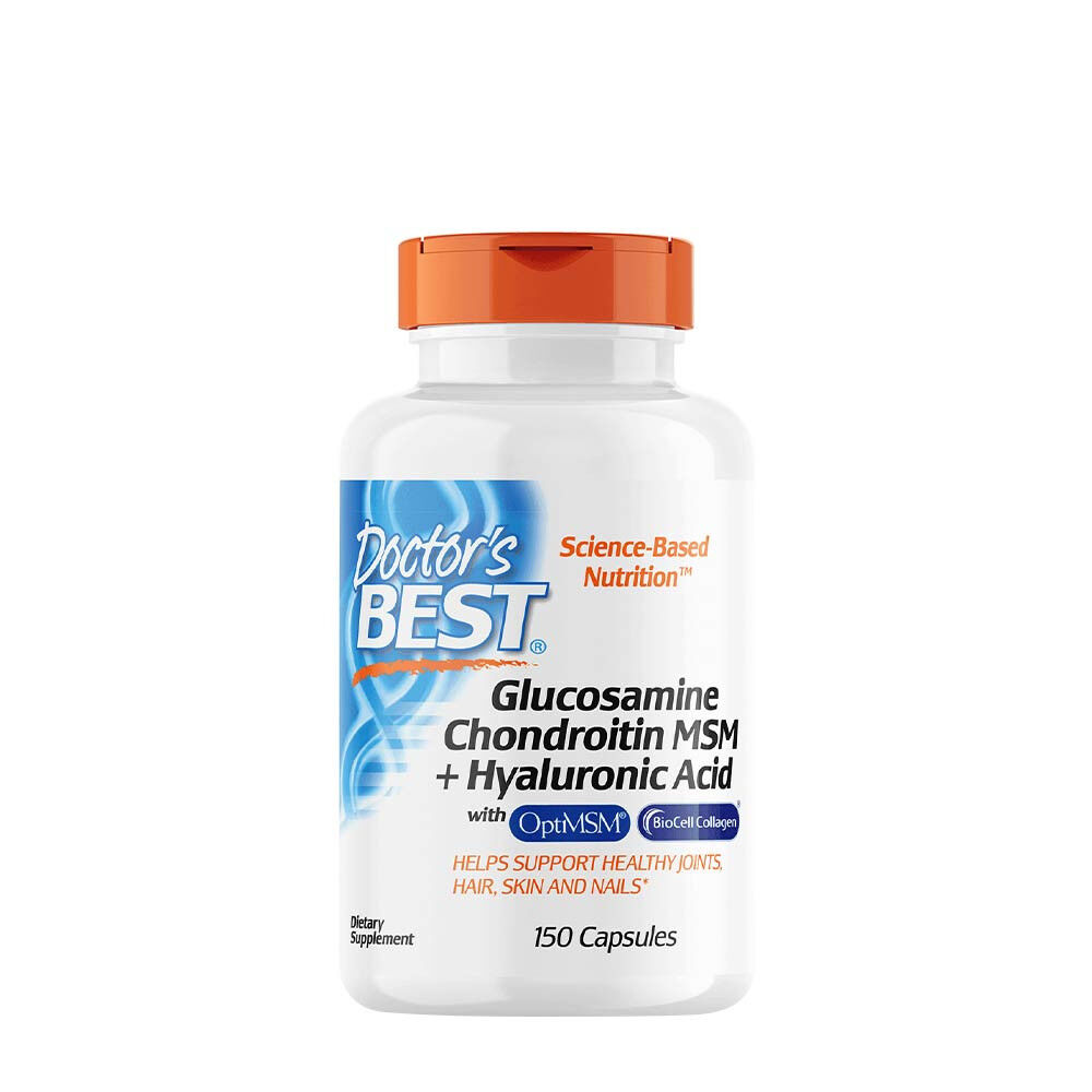 Glucosamin, Chondroitin, MSM + Hyaluronsäure – 150 Kapseln – Viking Supplements