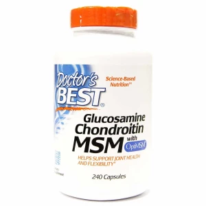 Glucosamin, Chondroitin und MSM mit OptiMSM – 240 Kapseln – Viking Supplements