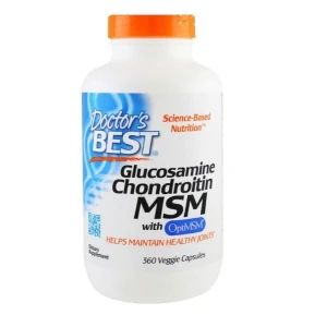 Glucosamin, Chondroitin und MSM mit OptiMSM – 360 Kapseln – Viking Supplements