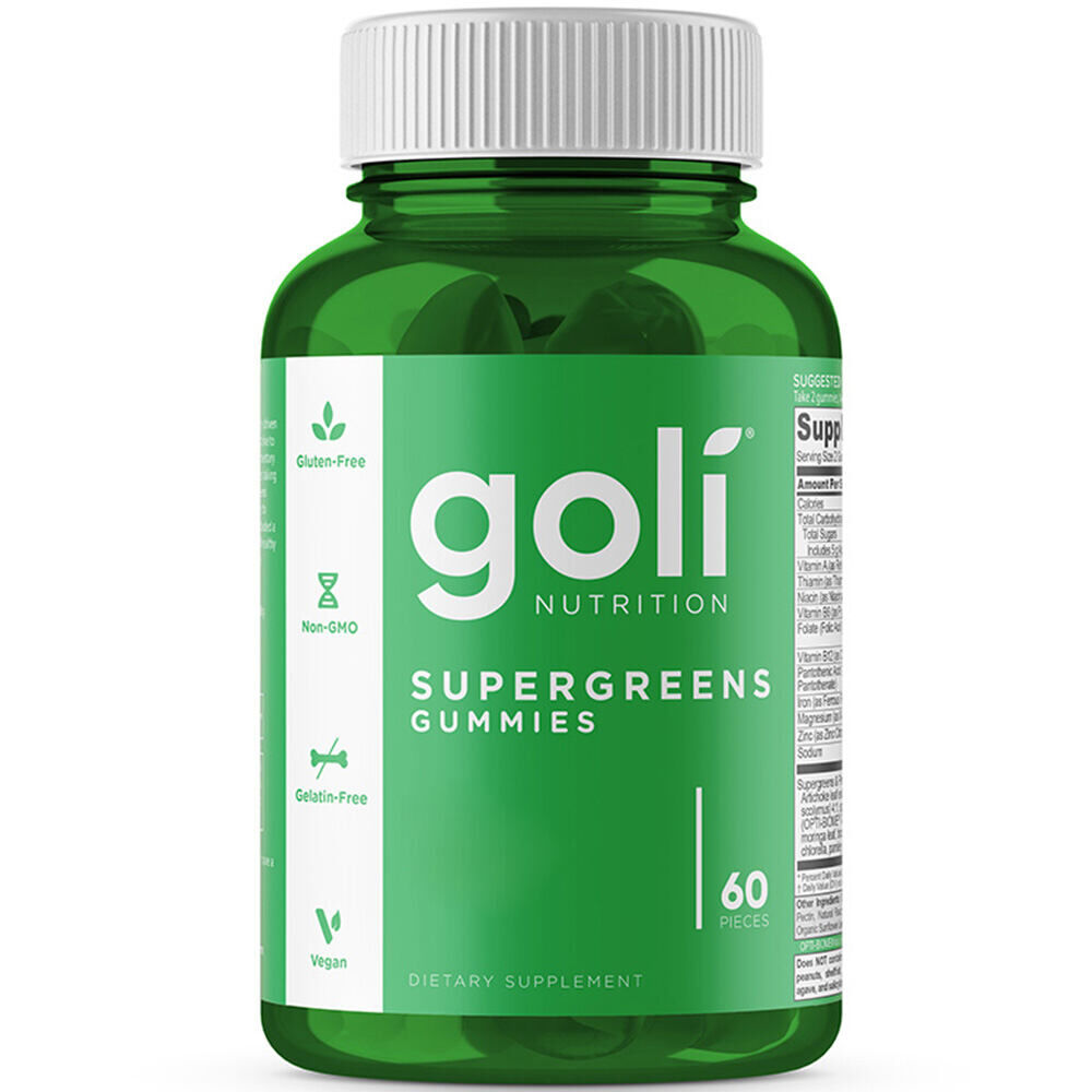 Goli Nutrition SuperGreens 60 Gummibärchen – Viking Supplements