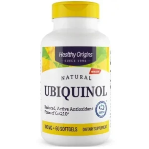 HEALTHY ORIGINS Natürliches Ubiquinol 100 mg (60 Kapseln) – Viking Supplements