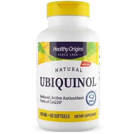 HEALTHY ORIGINS Natürliches Ubiquinol 100 mg (60 Kapseln) – Viking Supplements