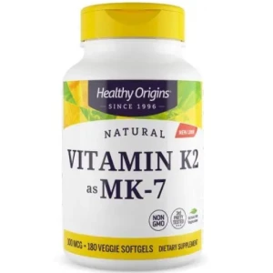 HEALTHY ORIGINS Vitamin K2 Mk7 100 mcg (180 Kapseln) – Viking Supplements