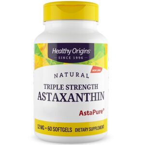 Healthy Origins Astaxanthin Depot 12 mg, 60 Weichkapseln – Viking Supplements