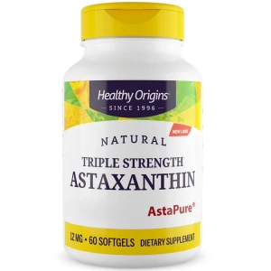 Healthy Origins Astaxanthin Depot 12 mg, 60 Weichkapseln – Viking Supplements