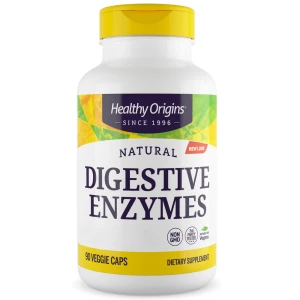 Healthy Origins Verdauungsenzyme – Breites Spektrum, 90 Kapseln – Viking Supplements