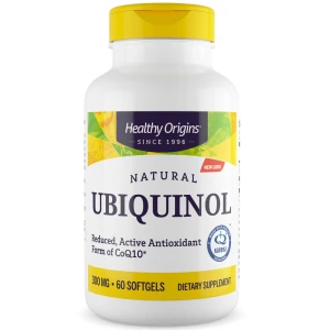 Healthy Origins Natürliches Ubiquinol 300 mg, 60 Softgels – Viking Supplements