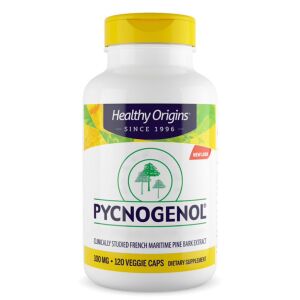 Healthy Origins Pycnogenol 100 mg, 120 vegetarische Kapseln – Viking Supplements