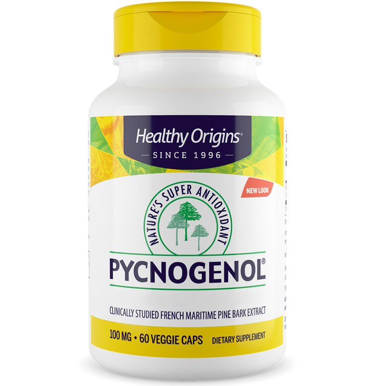Healthy Origins Pycnogenol 100 mg, 60 vegetarische Kapseln – Viking Supplements