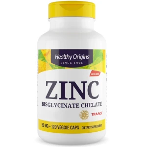 Healthy Origins Zink-Depot 50 mg, 120 vegetarische Kapseln – Viking Supplements